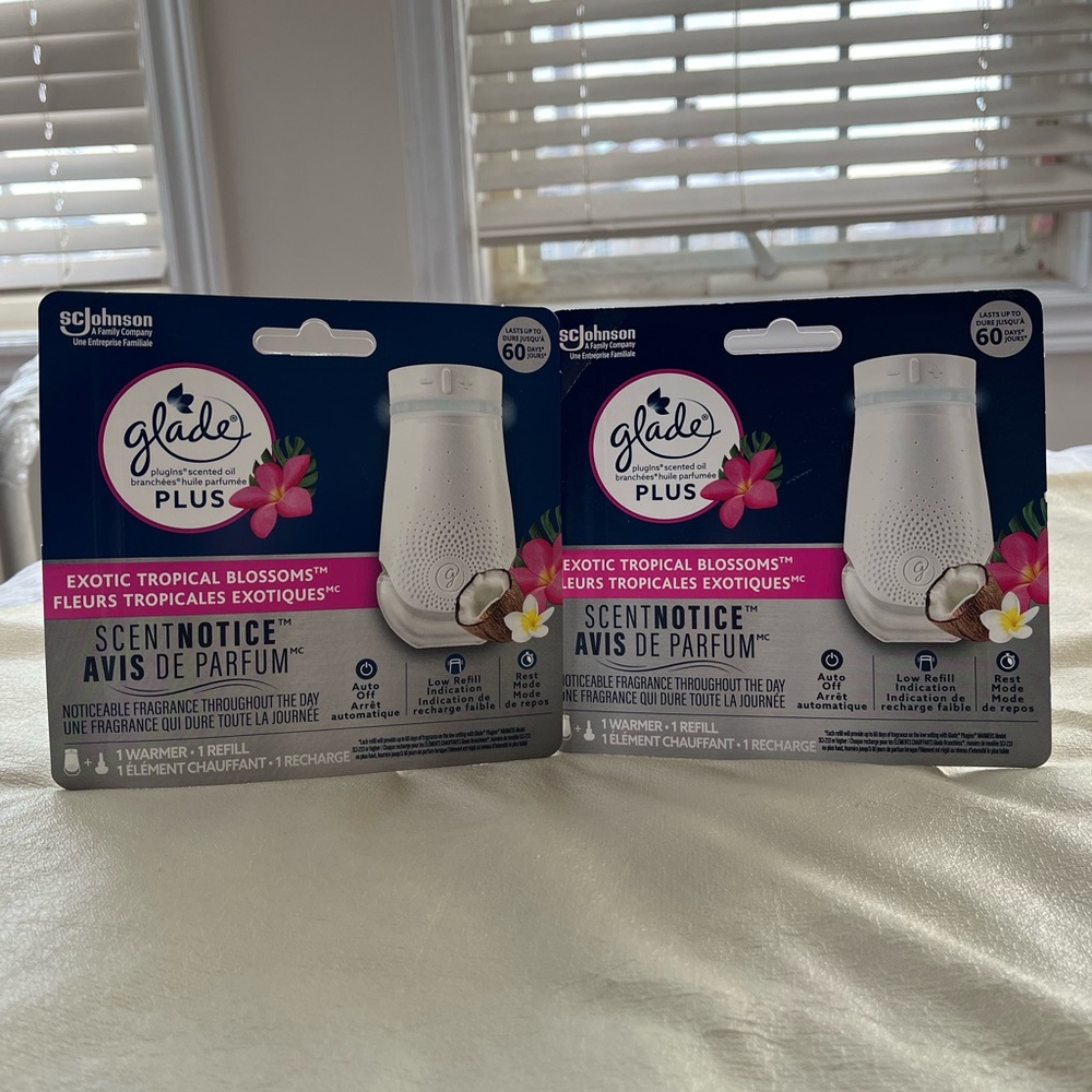 2/$20 Glade Plugins® Plus Air Freshener Oil Exotic Tropical Blossoms